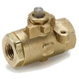 Female to Female - Panel Mount Sub Assembly - Industrual Ball Valves - Brass